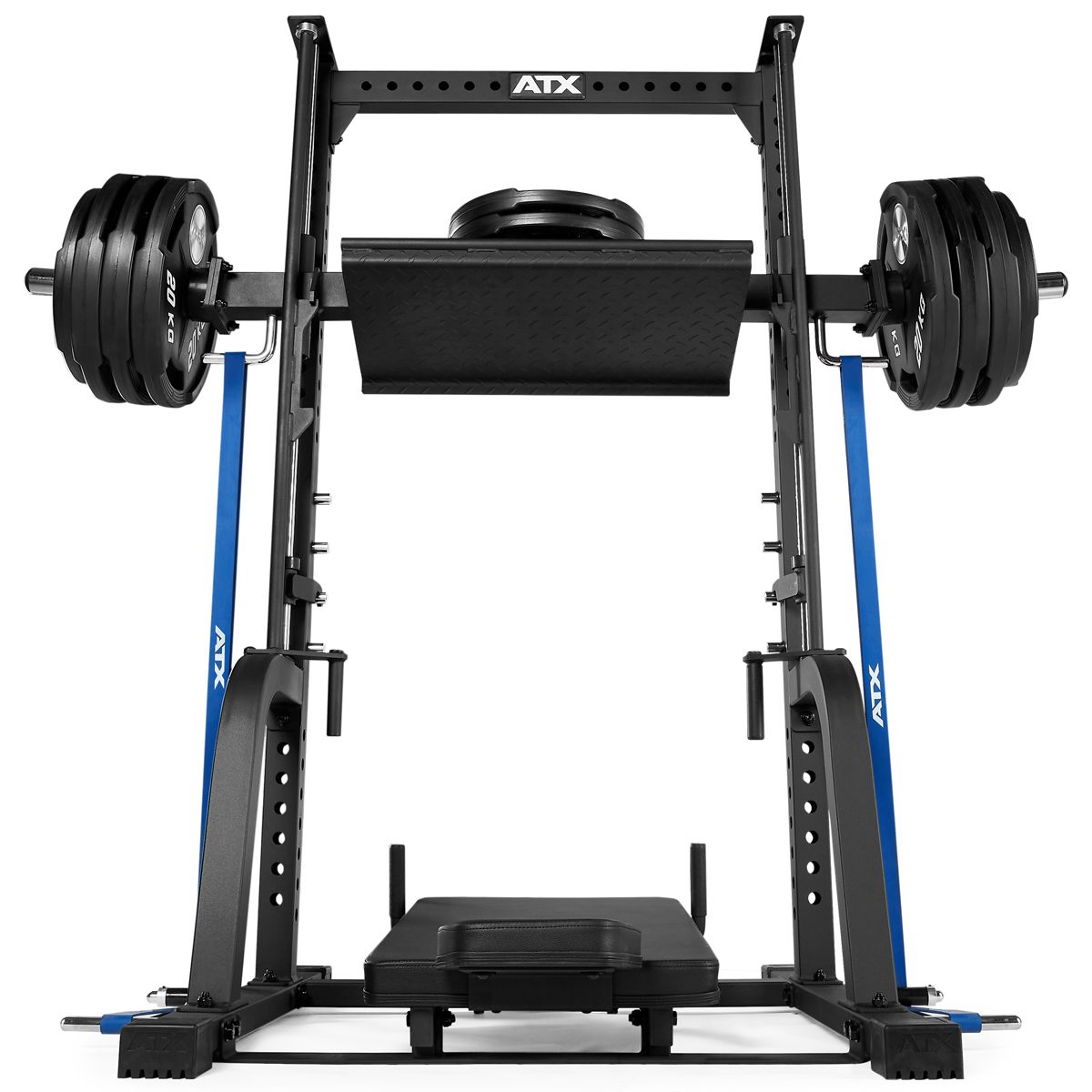 Montert Vertikal beinpress 350 kg belastning EN 20957-sertifisert - ATX i treningsrom