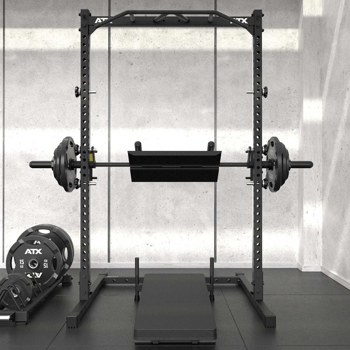 Vertikal beinpress-tilvalg for Smith Machine i bruk