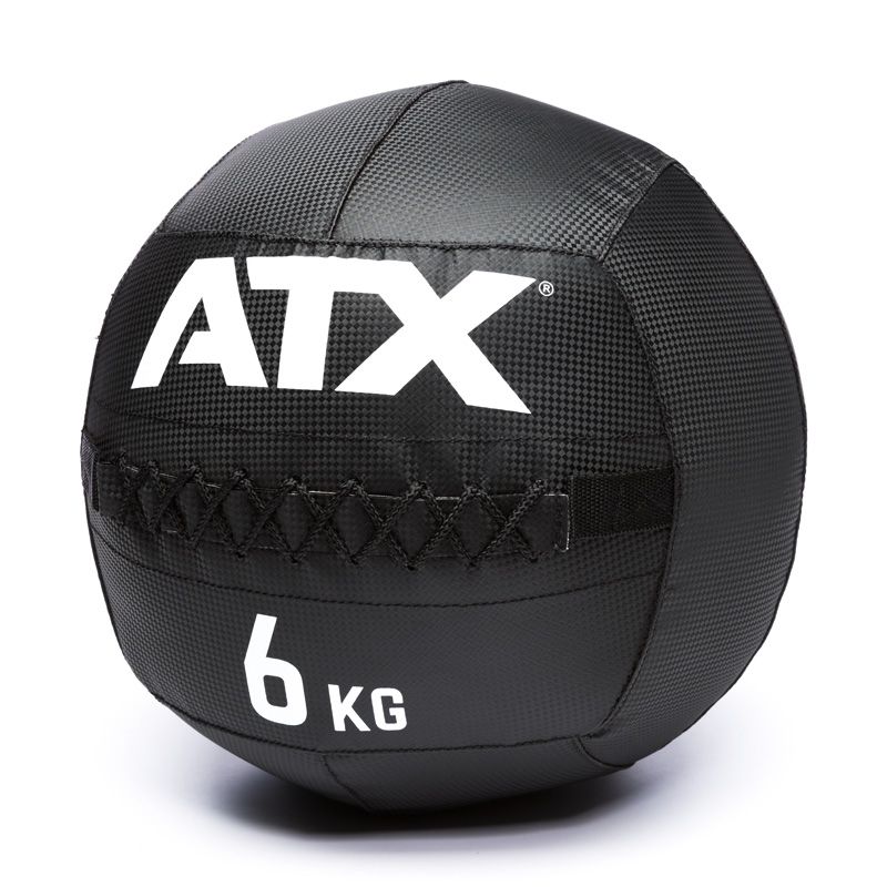 Wall ball PVC carbon-look 3-12 kg Ø370 mm nærbilde