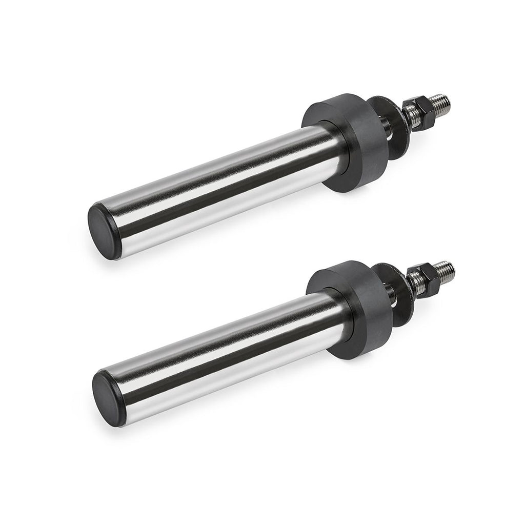 Weight Plate Pins 50 mm par 200 kg per stk krom forfra