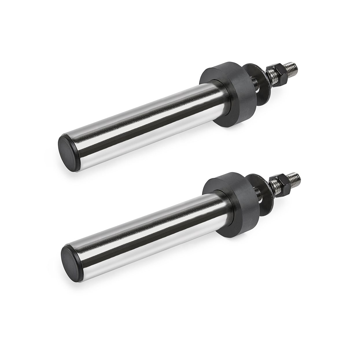 Weight Plate Pins 50 mm par 200 kg per stk krom forfra