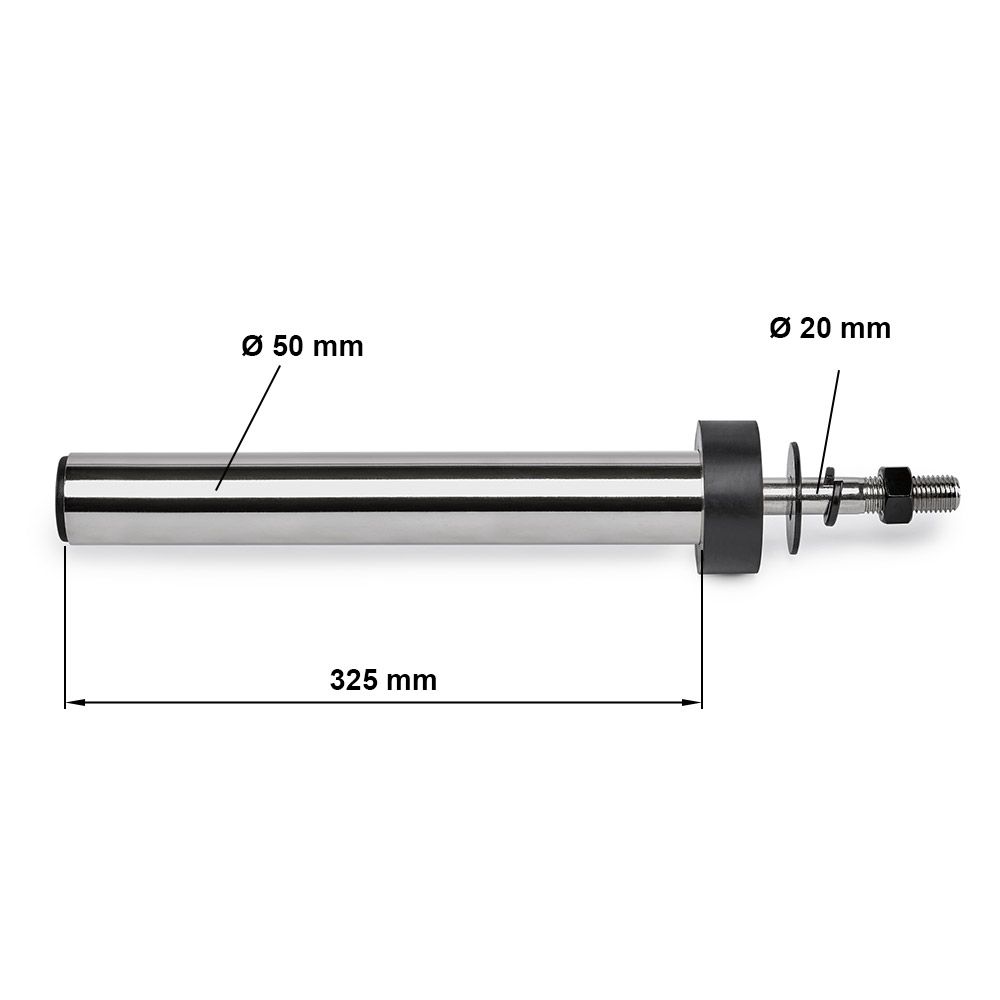 Weight Plate Pins 50 mm vektskiveholder par 200 kg i bruk