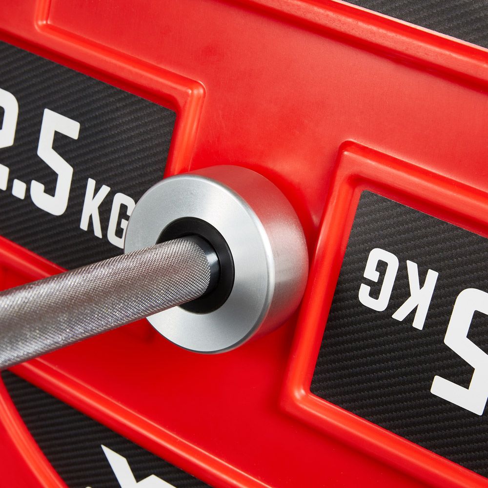 Weightlifting Technique Bar 10 kg 2200 mm 25 mm grep montert