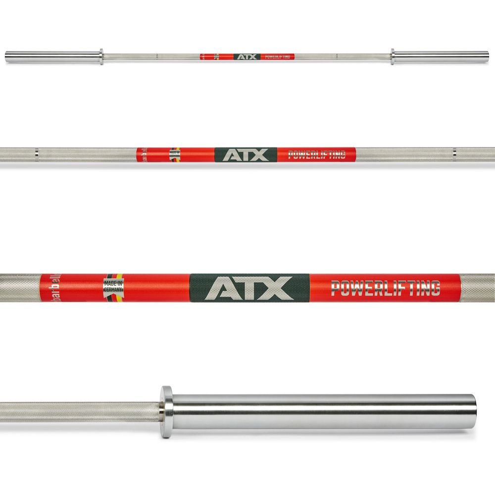 XTP® Powerlifting Bar 20 kg IPF-merking bakside