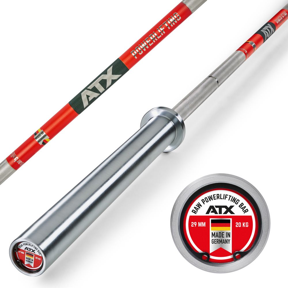 XTP® Powerlifting Bar 20 kg IPF-merking forfra